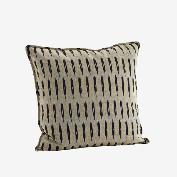 Ikat woven cushion cover