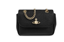 Vivienne Westwood Leather Small Purse with Gold Chain