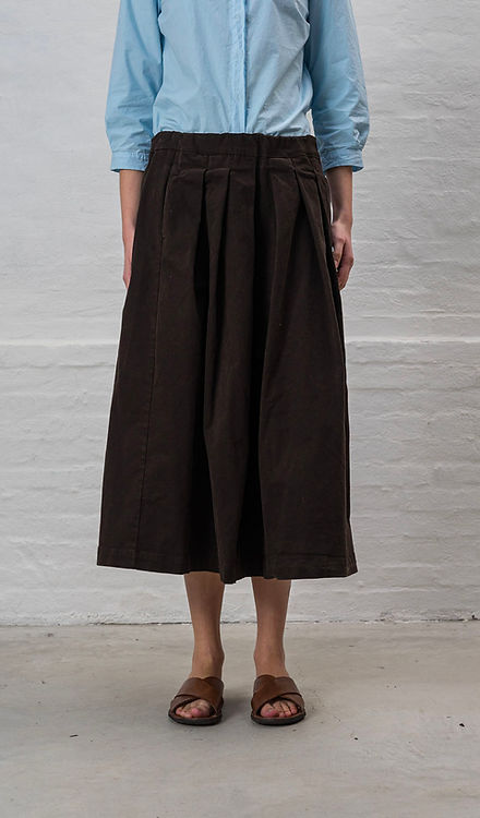 HANNOH Wessel FW24 Skirt Jsa SEPIA 38