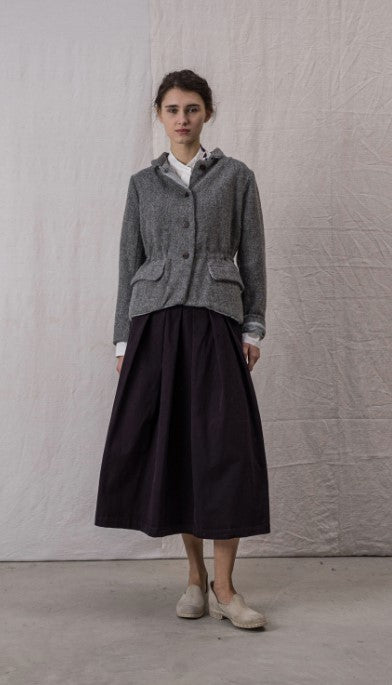 HANNOH Wessel FW24 Skirt Jsa SEPIA 38