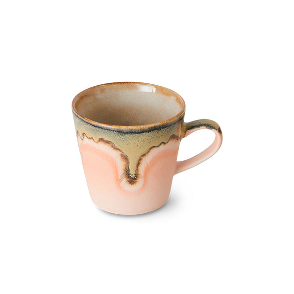 HK Living : 70s ceramics : americano mug blossom