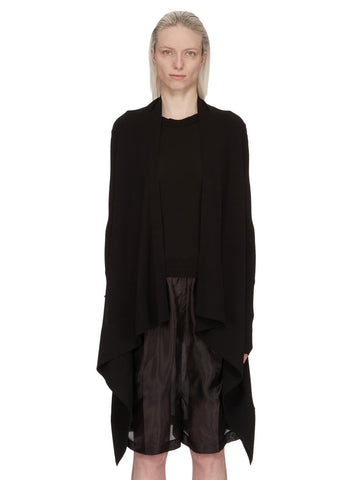 RICK OWENS SS24 LIDO MEDIUM WRAP BLACK