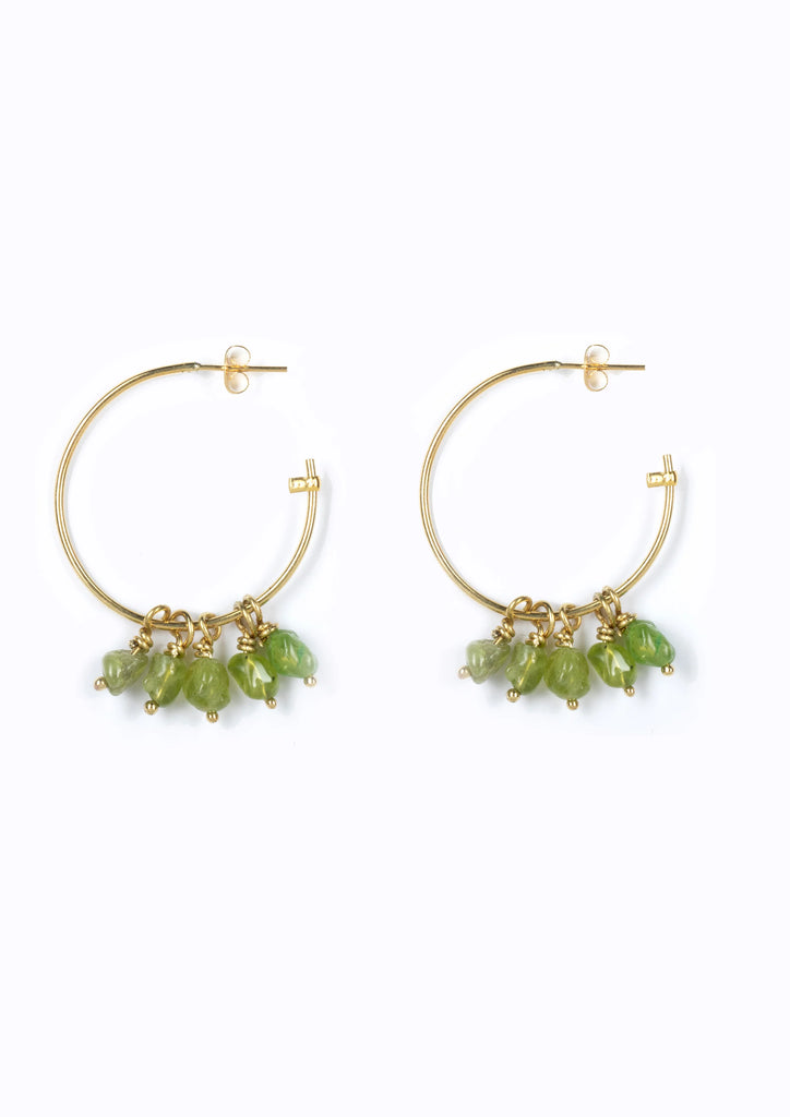 Soul Design Island Earrings Peridot