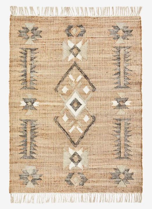 Madam Stoltz Handwoven jute rug