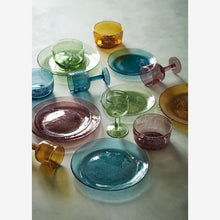 Madam Stoltz Coloured Wine Glass Green