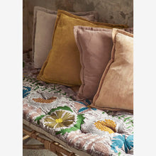 Madam Stoltz Velvet Cushion Cover Mustard