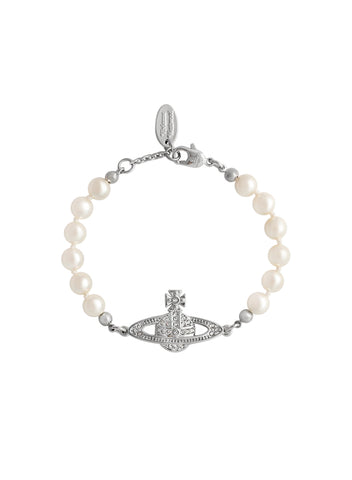 Vivienne Westwood Mini Bas Relief Pearl Bracelet