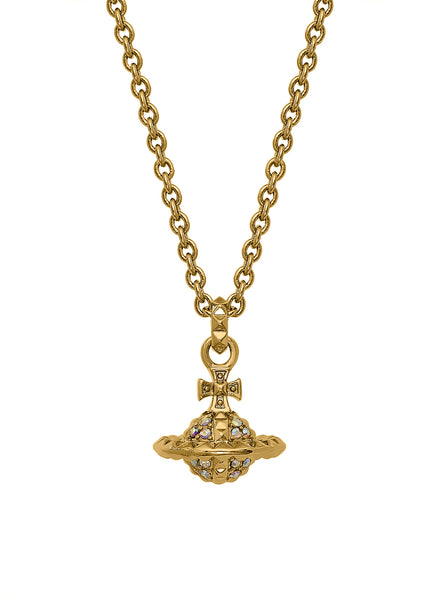 Vivienne Westwood Mayfair Small Orb Pendant - Gold / Crystal