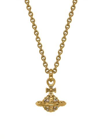 Vivienne Westwood Mayfair Small Orb Pendant - Gold / Crystal