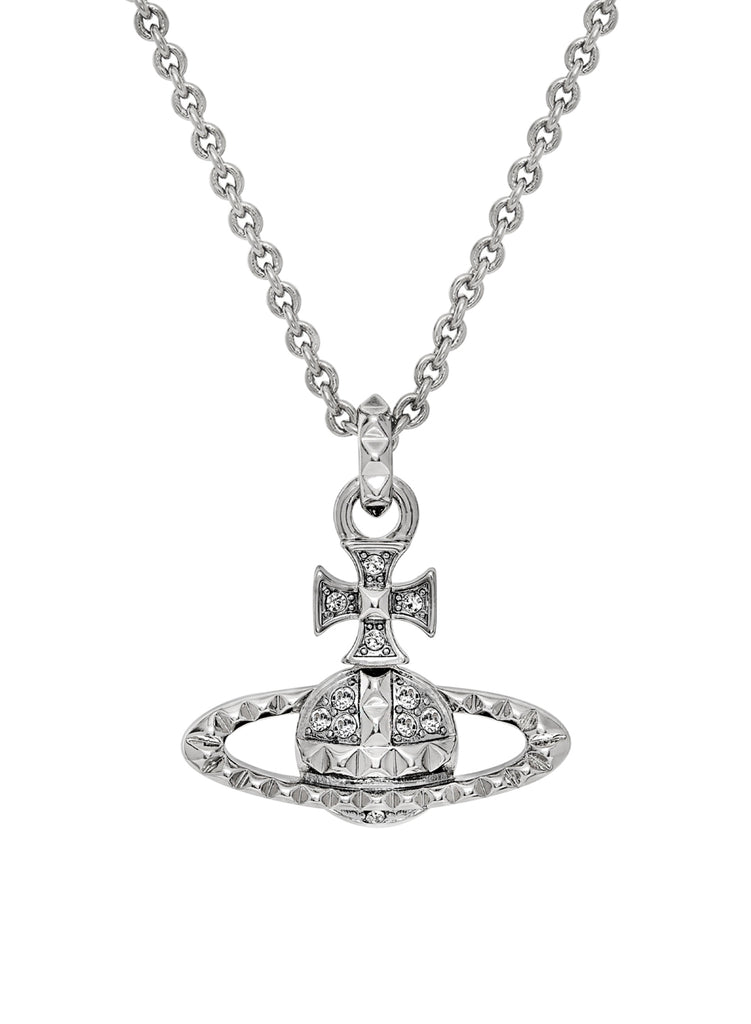 Vivienne Westwood Mayfair Bas Relief Pendant - Rhodium