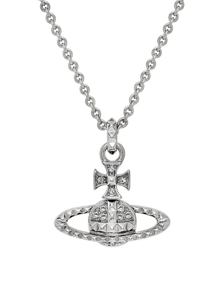 Vivienne Westwood Mayfair Bas Relief Pendant - Rhodium