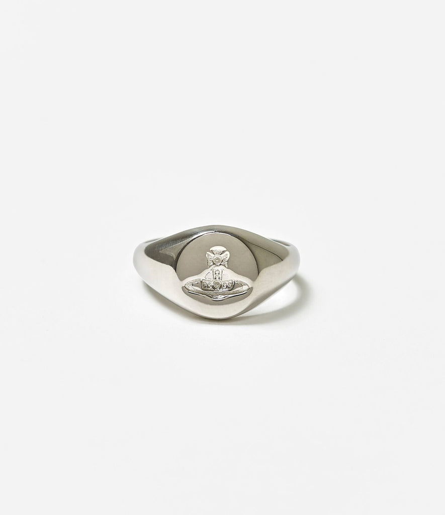 Vivienne Westwood Sigillo Ring Rhodium 925