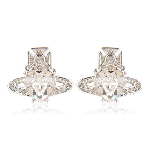 Vivienne Westwood Ariella Earrings - Platinum/Crystal