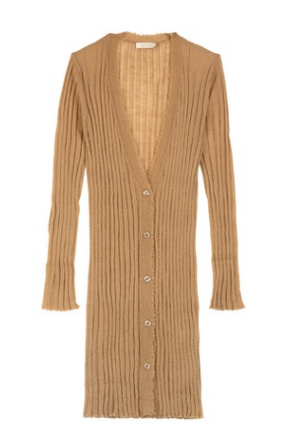 Mes Demoiselles Knitted Cardigan Virginia Camel