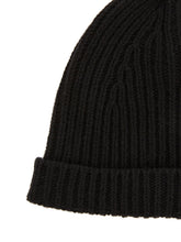 Rick Owens SS25 HOLLYWOOD WOOL BEANIE black