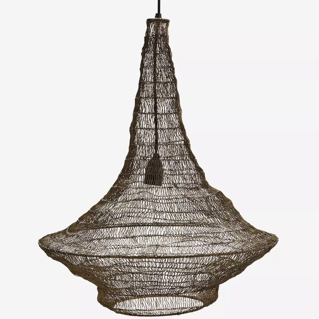 Handmade iron ceiling lamp D:51x64cm